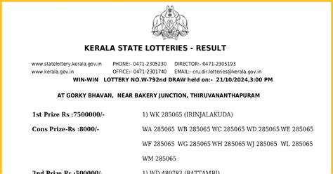 kerala lottery 10 tarike|Kerala Lottery Result 02.01.2023 Win Win Lottery Results W 700.
